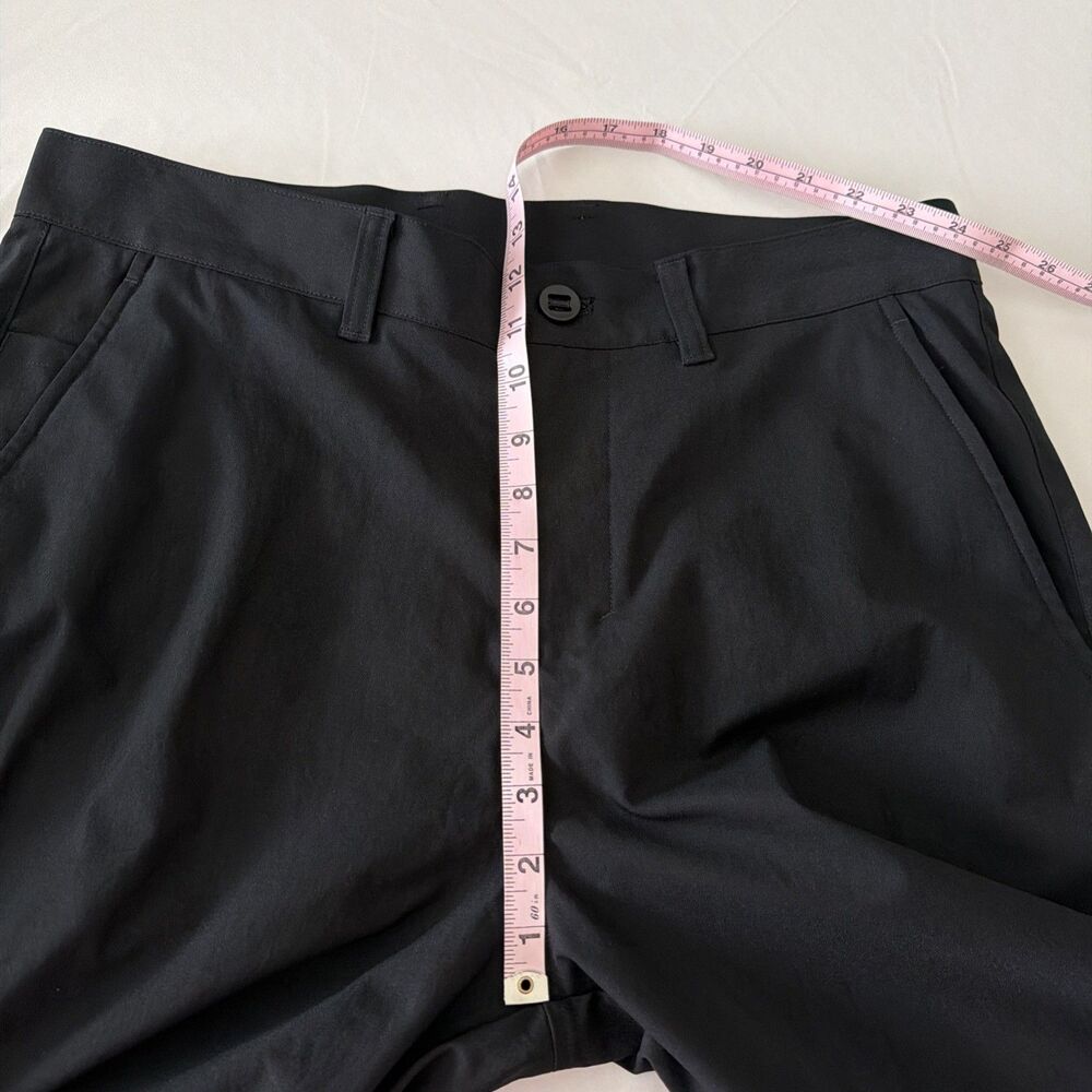 Lululemon Pants Mens Sz 34 Black ABC Slim Tapered Twill Performance Trousers - Picture 13 of 16